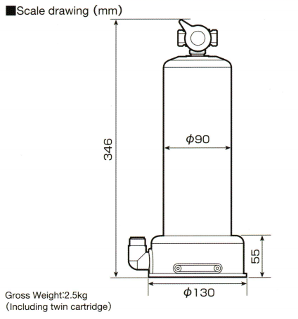 Dimensions of Anespa Bathing System